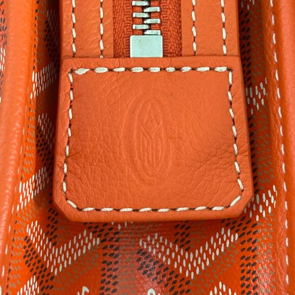 Goyard Orange Jouvence GM Toiletry Bag - Picture 6 of 7